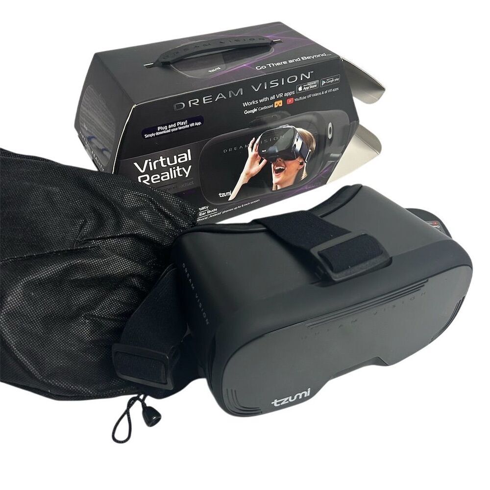 Dream Vision VR Headset w/ Audio & 360 Video for‎ Smartphones